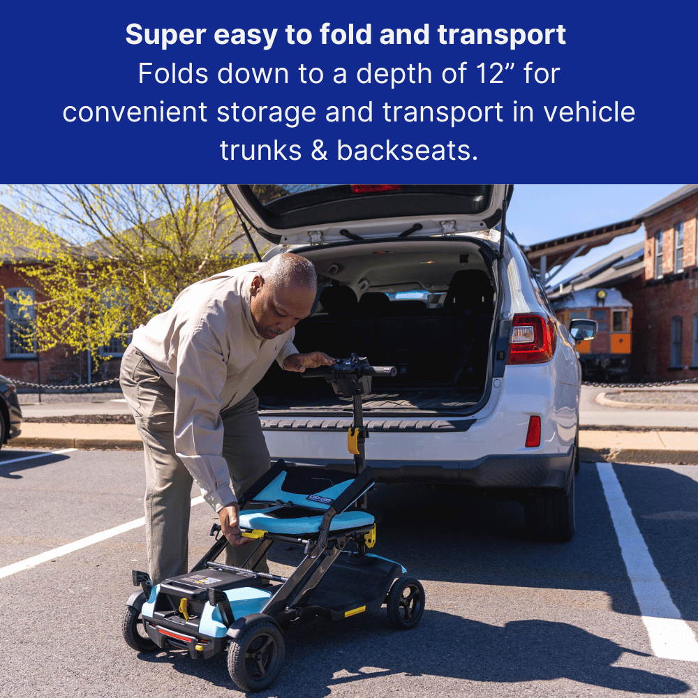Pride Mobility GoGo Super Portable Folding Power Scooter
