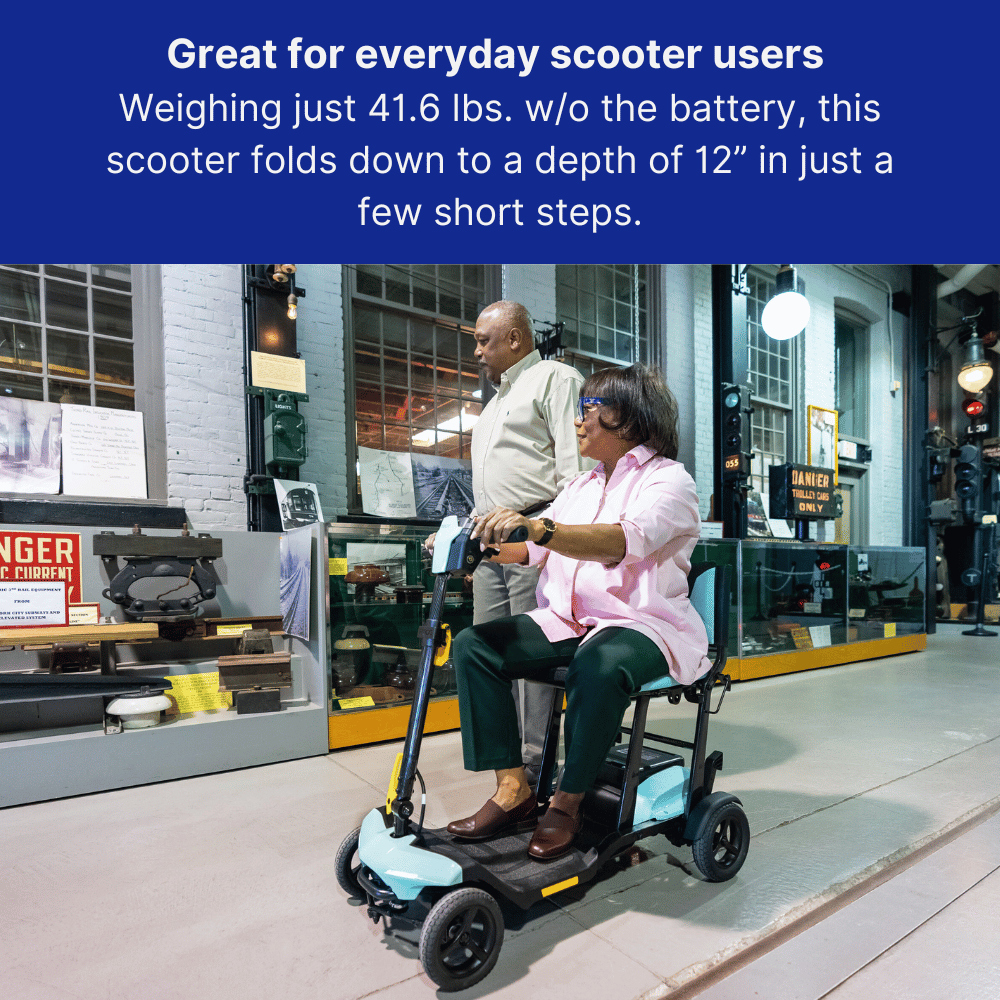 Pride Mobility GoGo Super Portable Folding Power Scooter