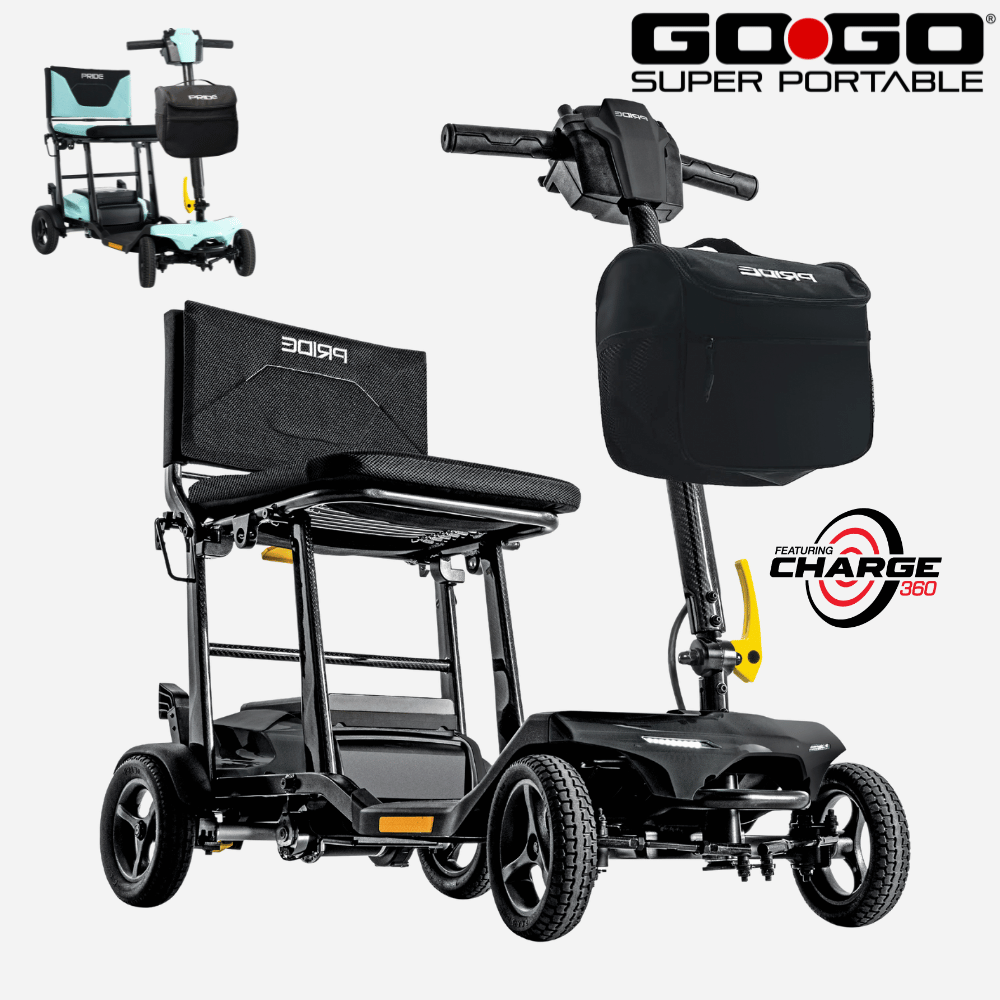 Pride Mobility GoGo Super Portable Folding Power Scooter