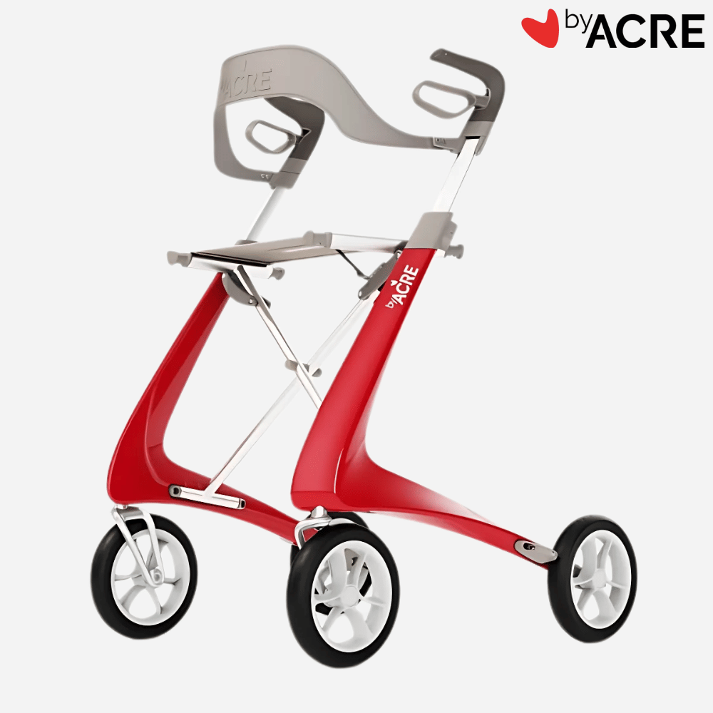 byAcre Carbon Ultralight Rollator Backrest Accessory