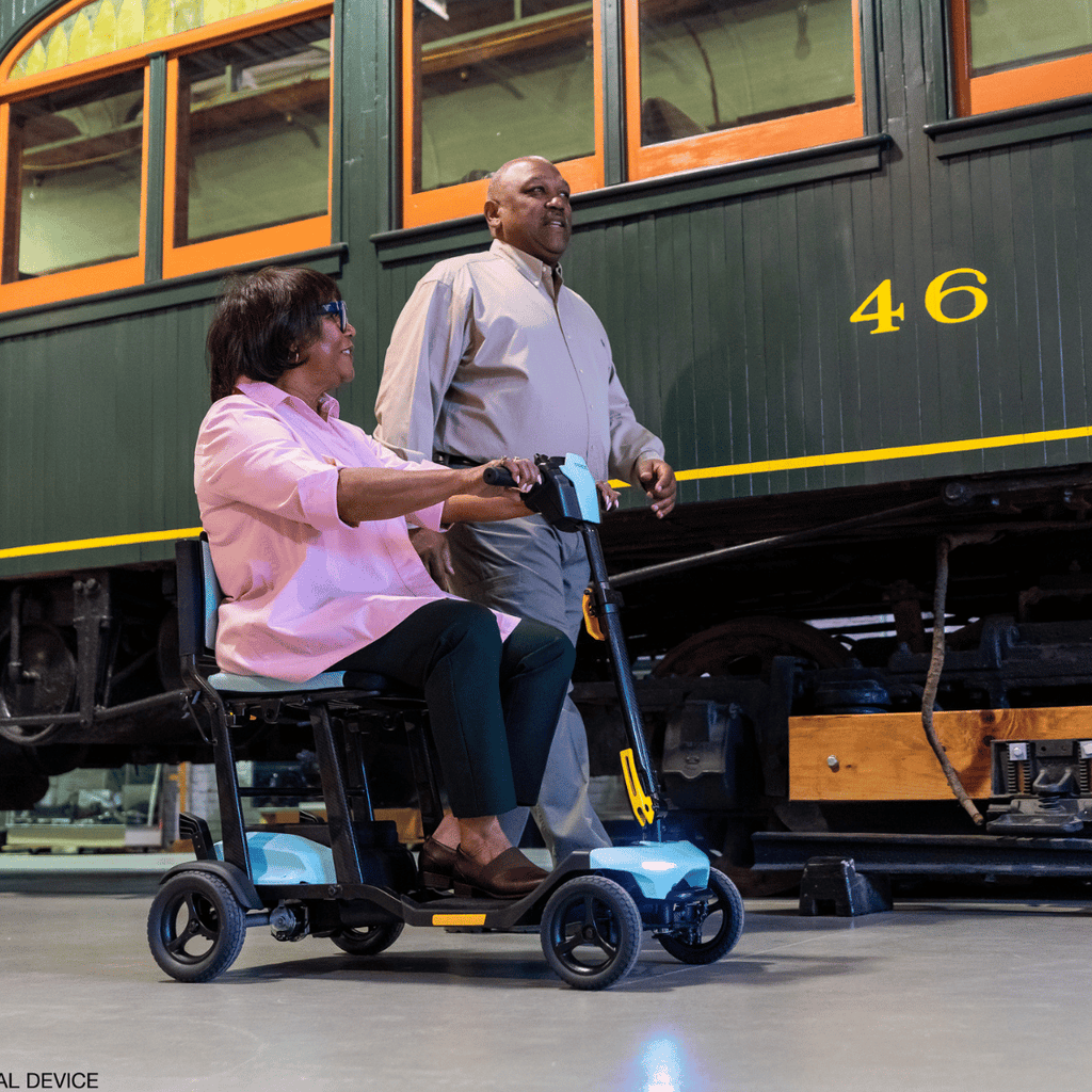 Pride Mobility GoGo Super Portable Folding Power Scooter