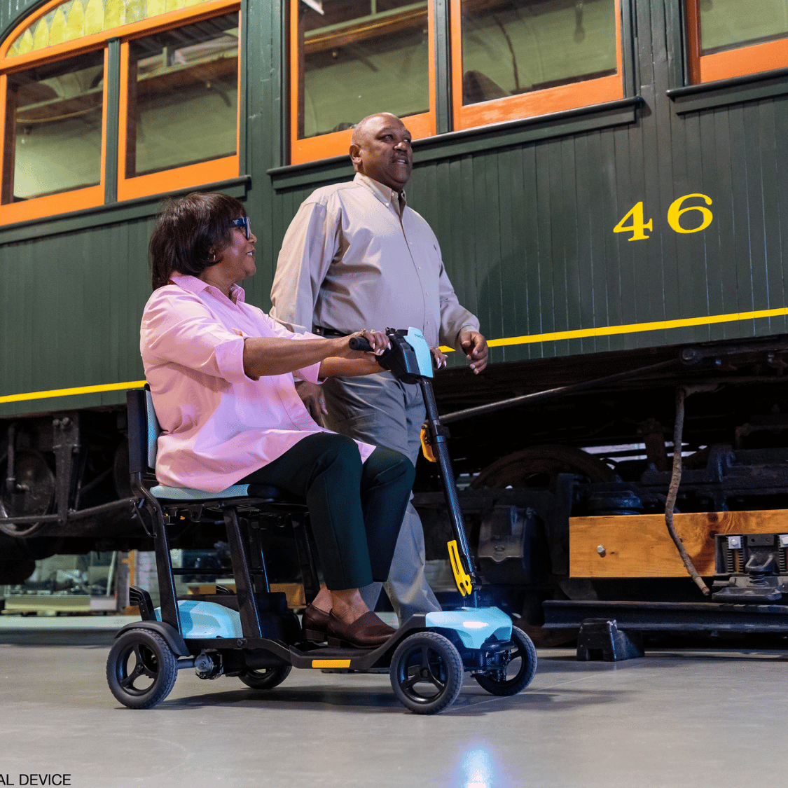 Pride Mobility GoGo Super Portable Folding Power Scooter